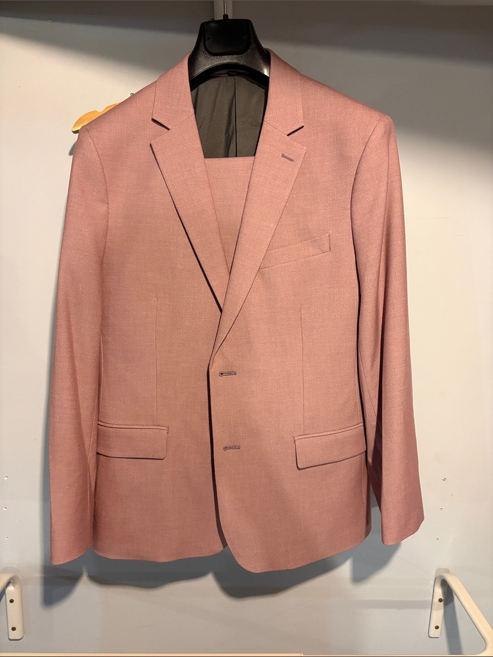 RW&CO. Dusty Rose Single-Breasted Suit Jacket